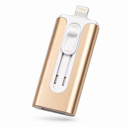 MEMORIA USB INTELIGENTE 3 EN 1 PARA CELULARES - 1 TERABYTE (1,024 GB)