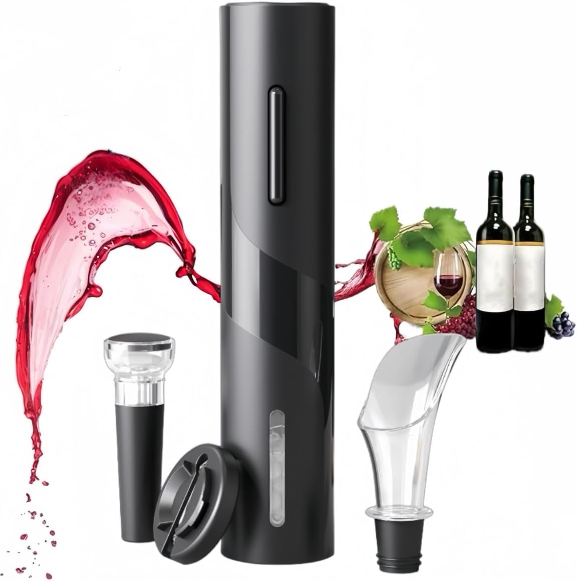 Set Descorchador De Vinos Electrico (RECARGABLE)