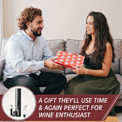 Set Descorchador De Vinos Electrico (RECARGABLE)